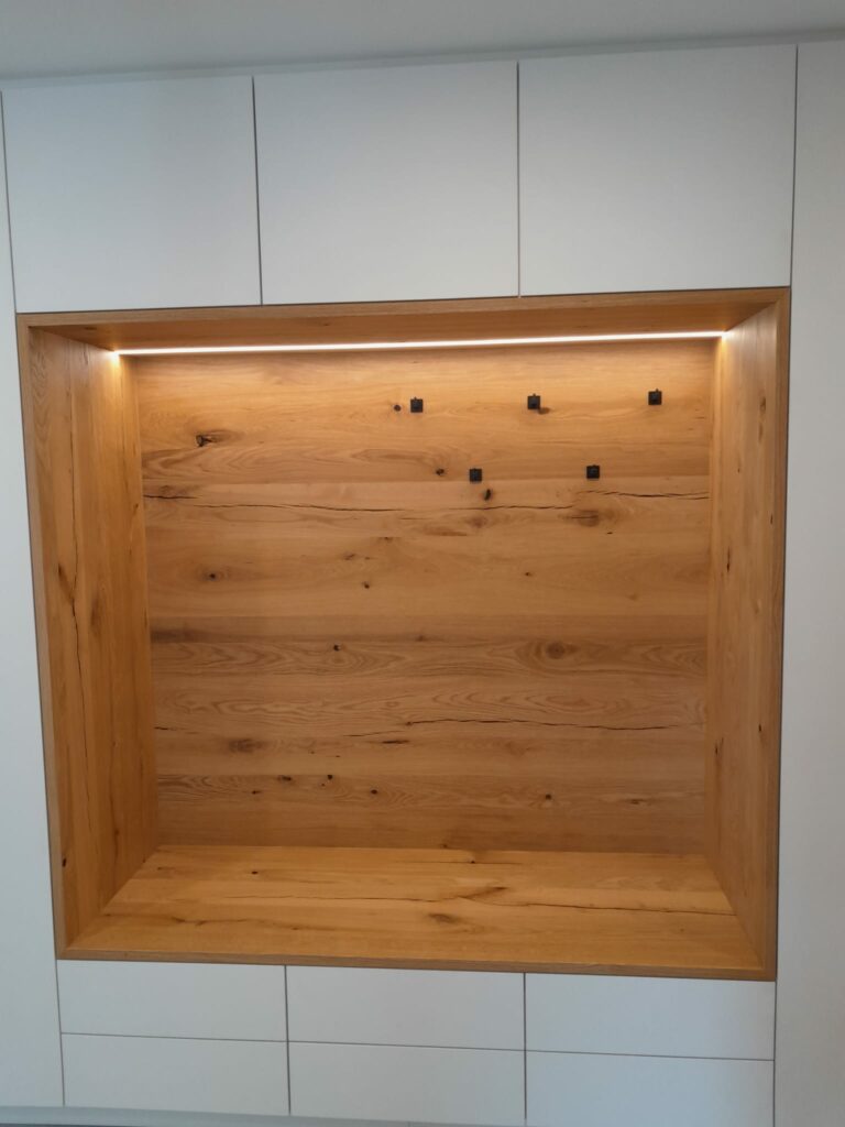 Schöne Einbaugarderobe